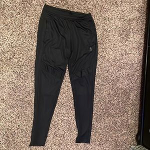 Black adidas sweat pants